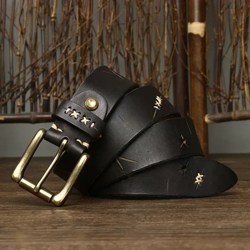 The Barrow Leather Belt