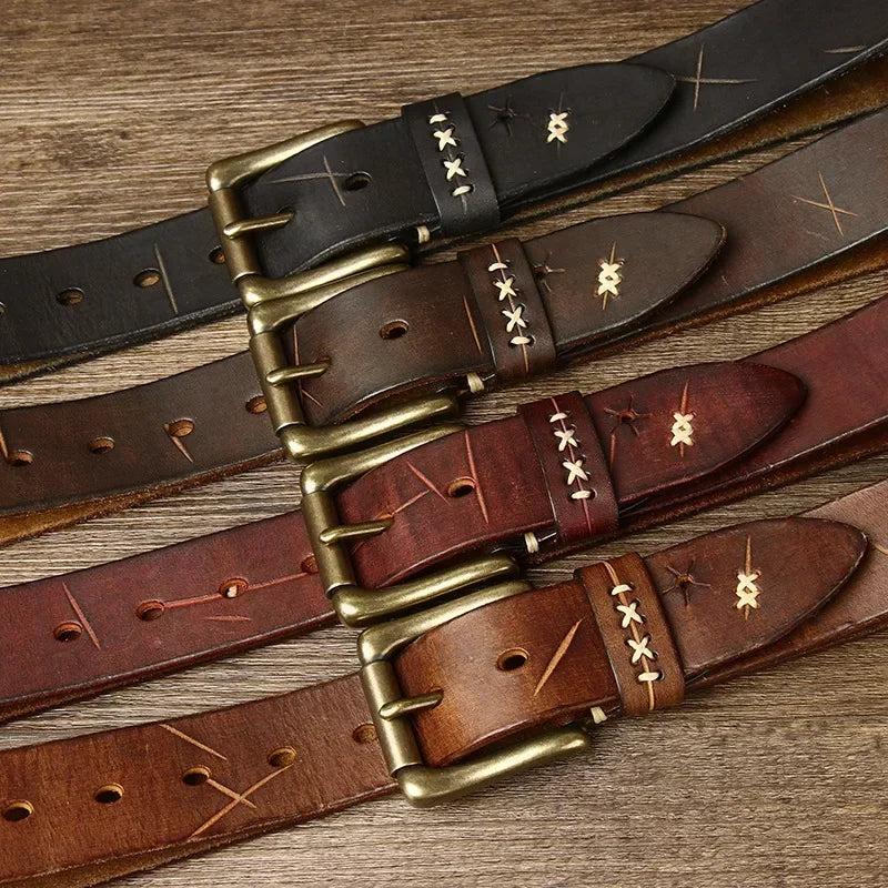 The Barrow Leather Belt