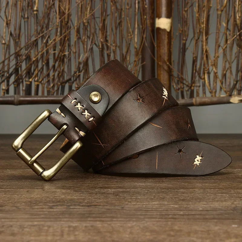 The Barrow Leather Belt