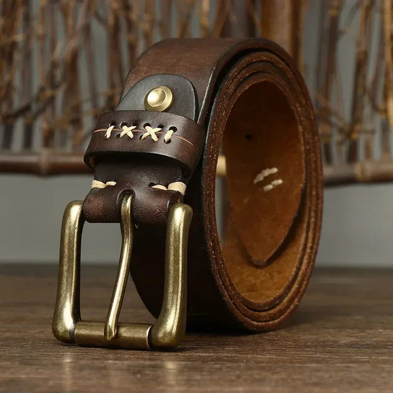 The Barrow Leather Belt