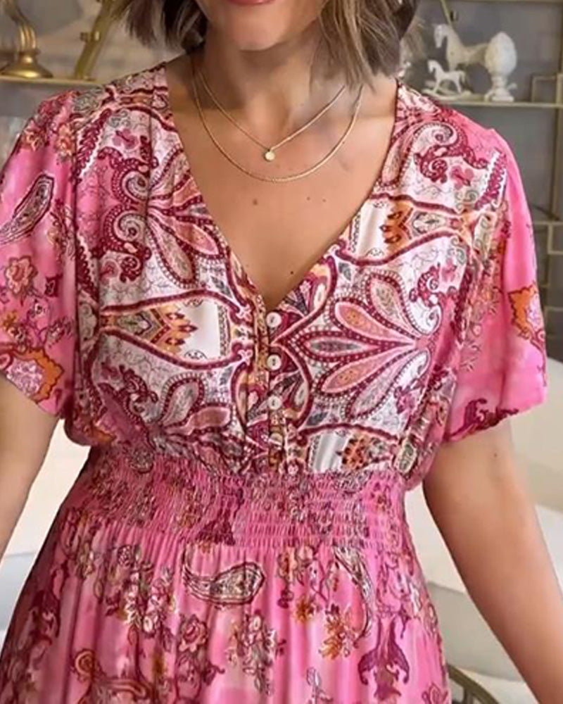 Commuter Fashion Printed Dress