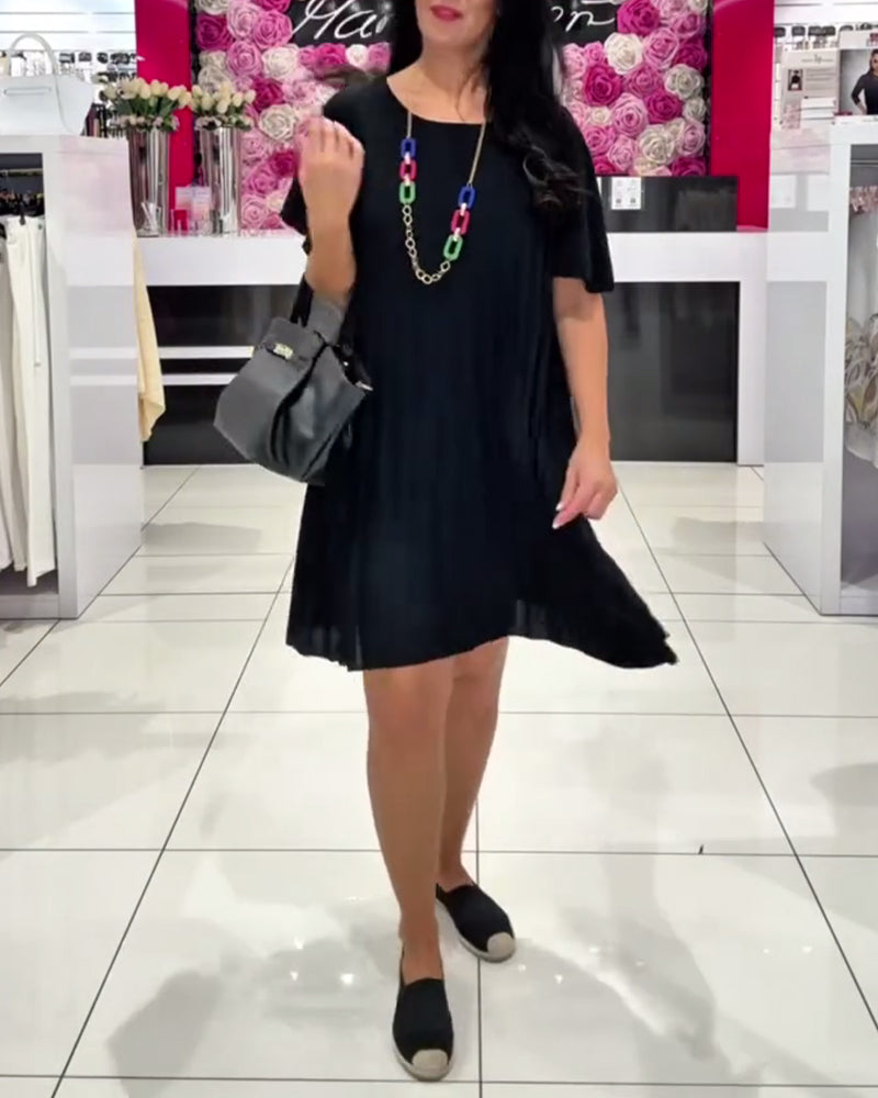 Fashion Street Pleated Dress