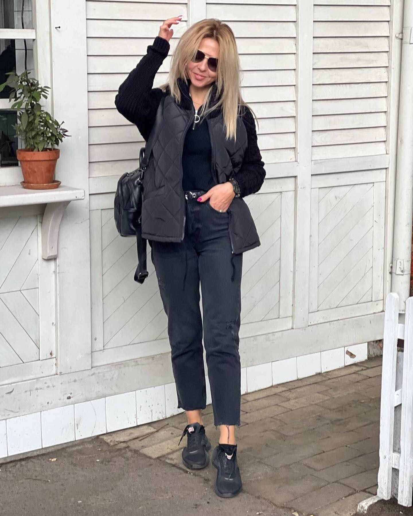 The Patchwork Knit Jacket