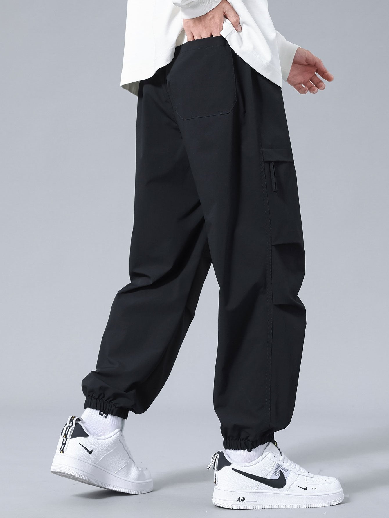 Drawstring Jogging Pants