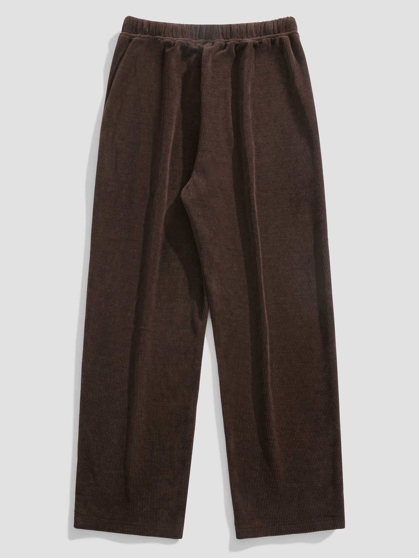 Straight Leg Corduroy Pants