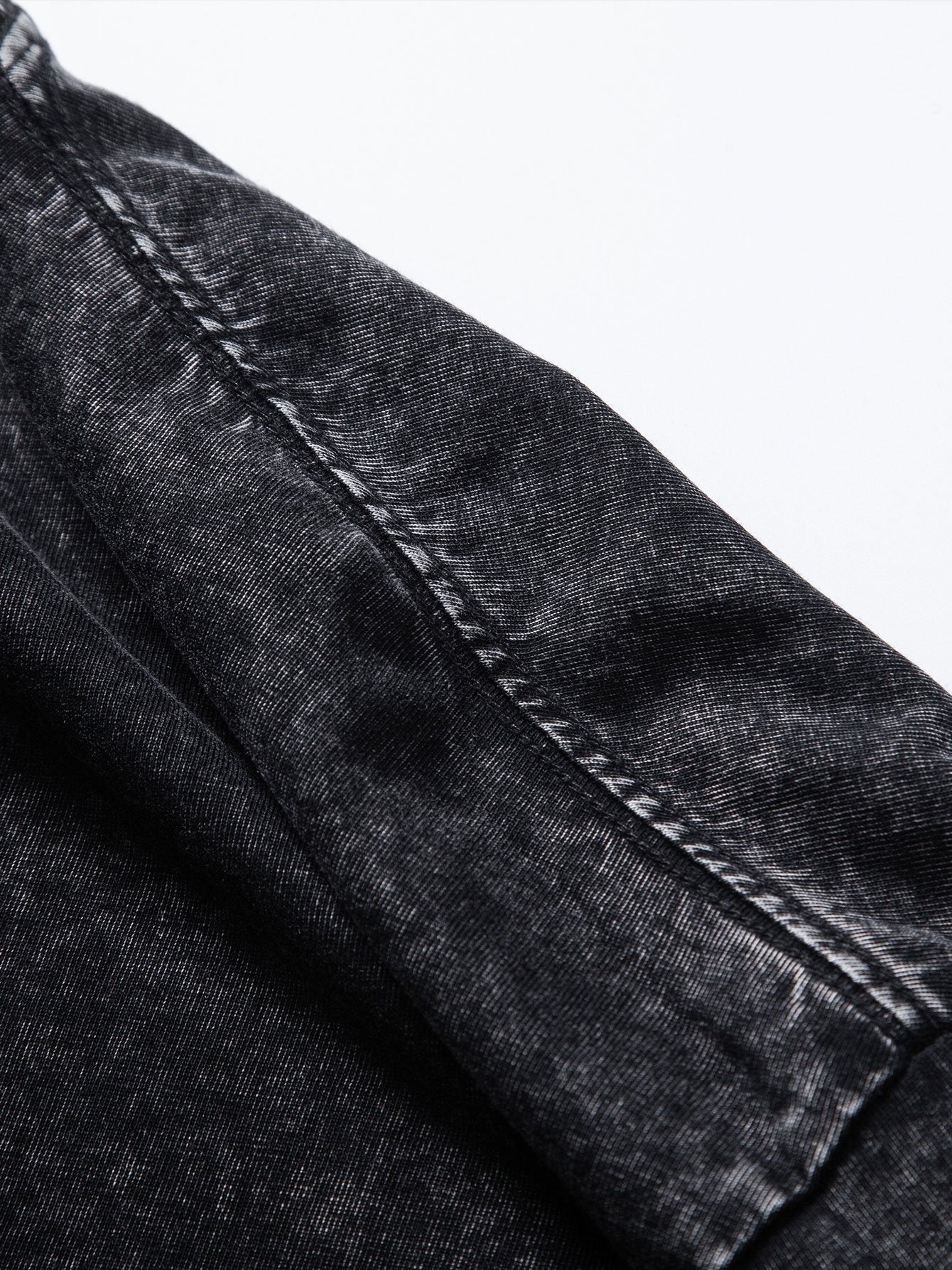 Basic Washed Distressed Drop Shoulder Oversize T-Shirt