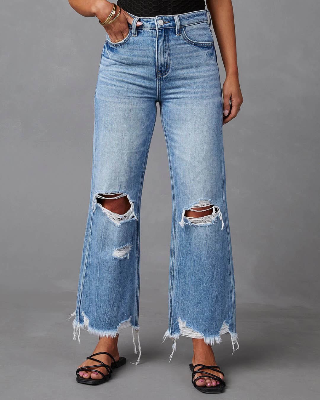Ravena Distressed Denim