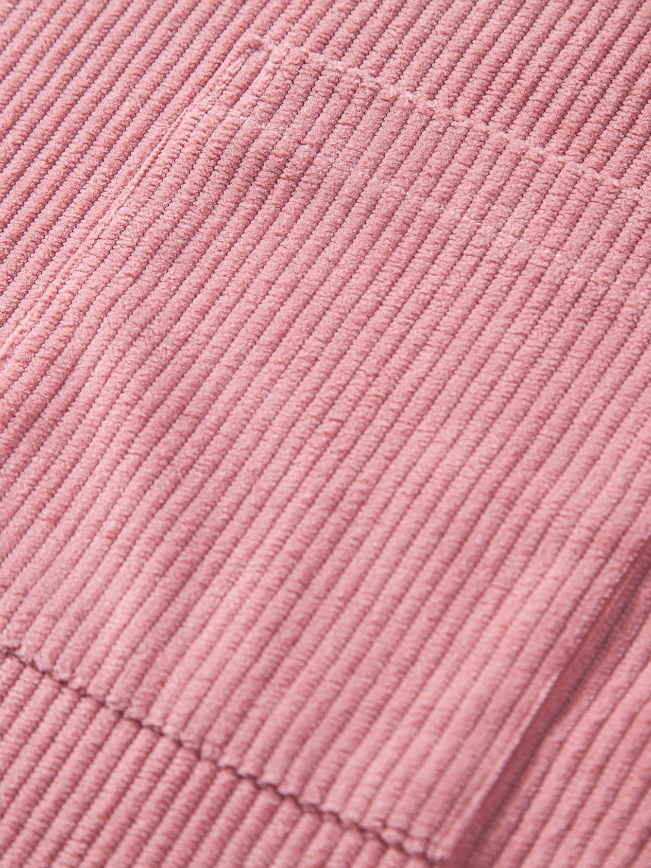 Corduroy Oversize T-Shirt With Pocket