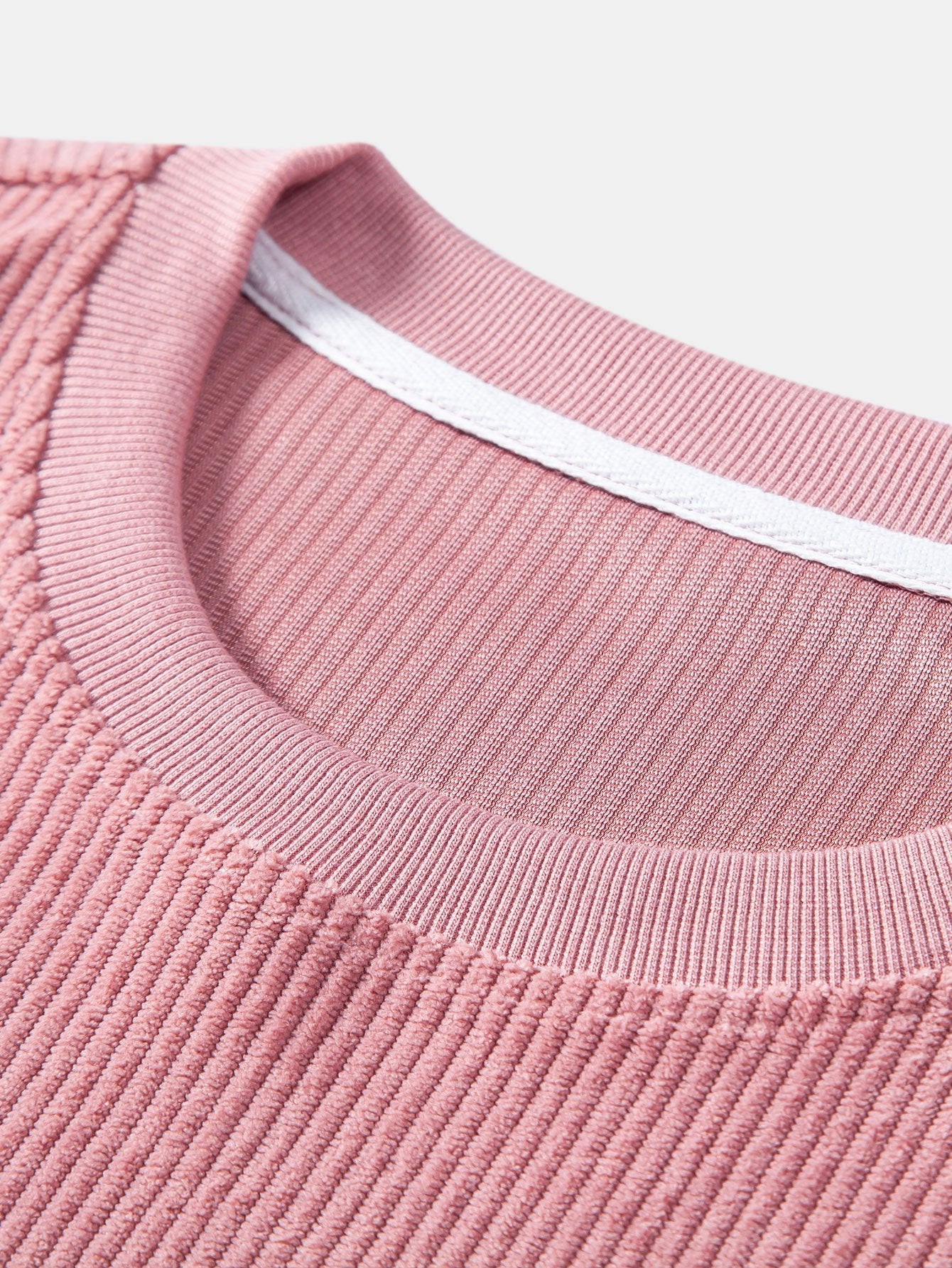 Corduroy Oversize T-Shirt With Pocket