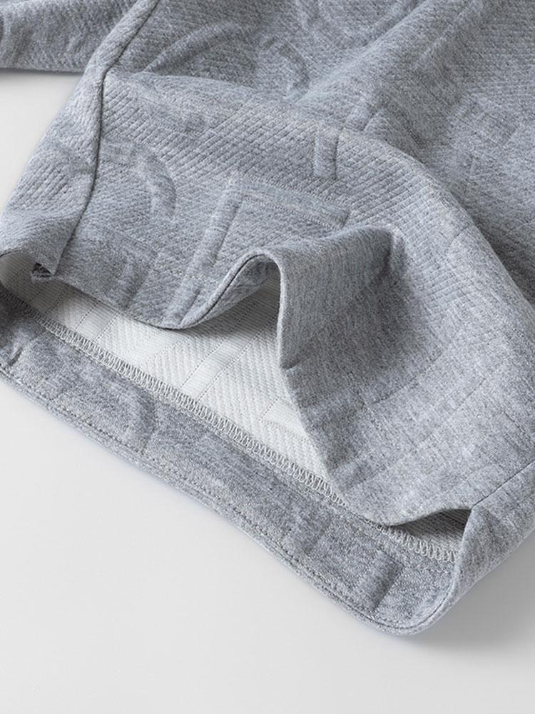 Letter Jacquard Warm Up Shorts