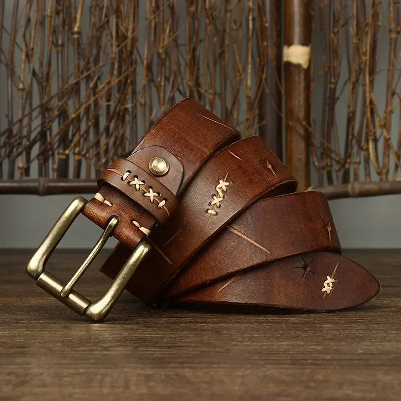 The Barrow Leather Belt