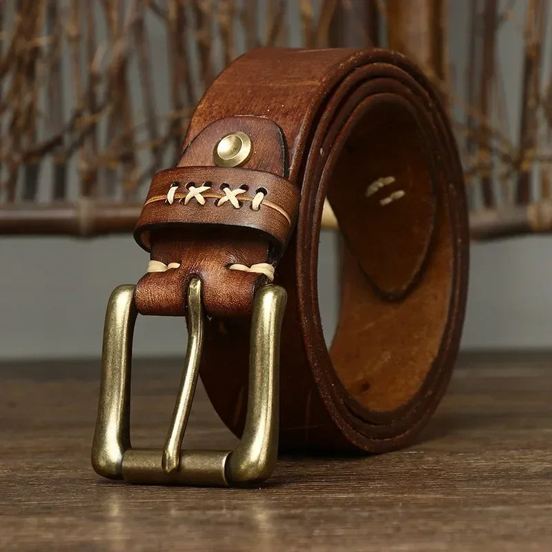 The Barrow Leather Belt