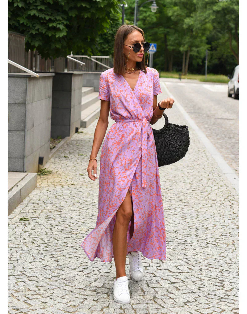The Avela V-Neck Dress