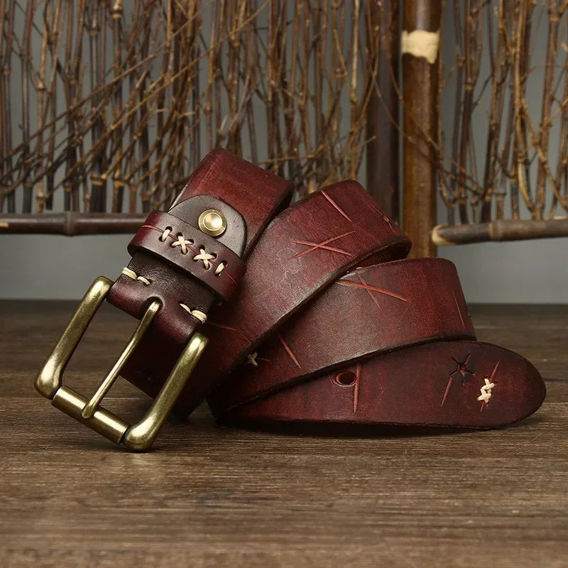 The Barrow Leather Belt