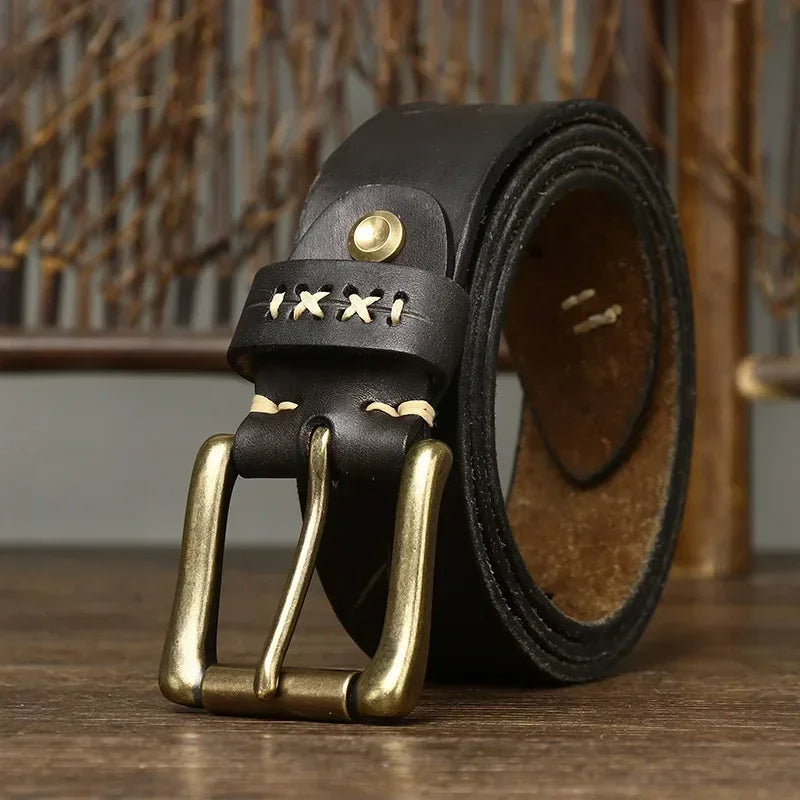 The Barrow Leather Belt