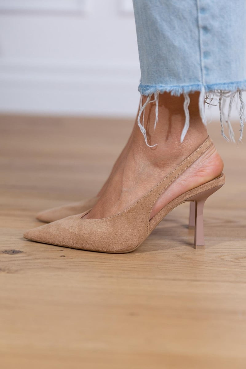 Alma™ – Timeless Nude Slingback Shoes