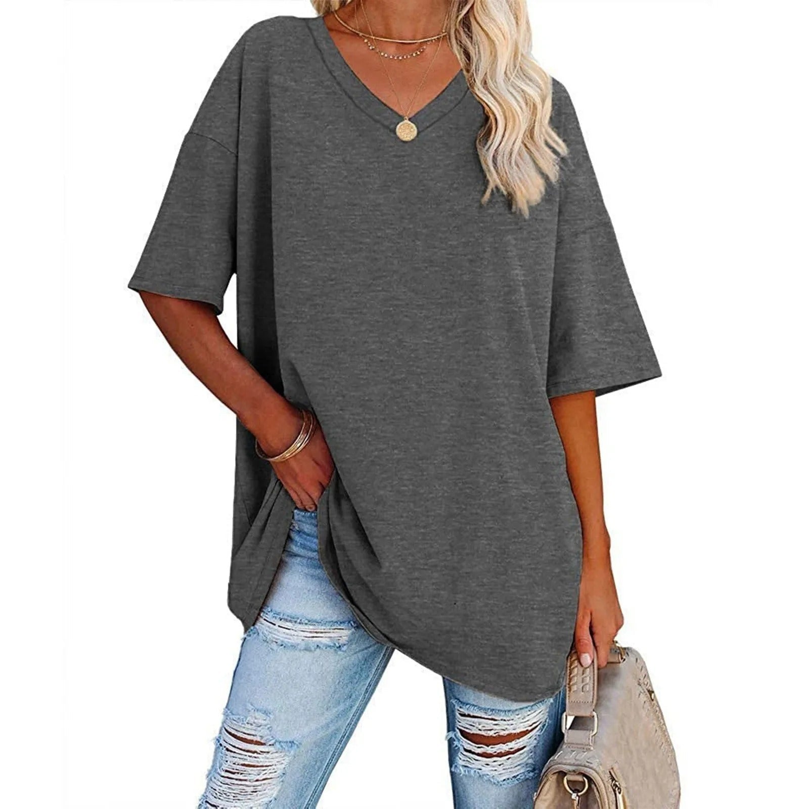 Gisele - Elegant Cotton T-Shirt