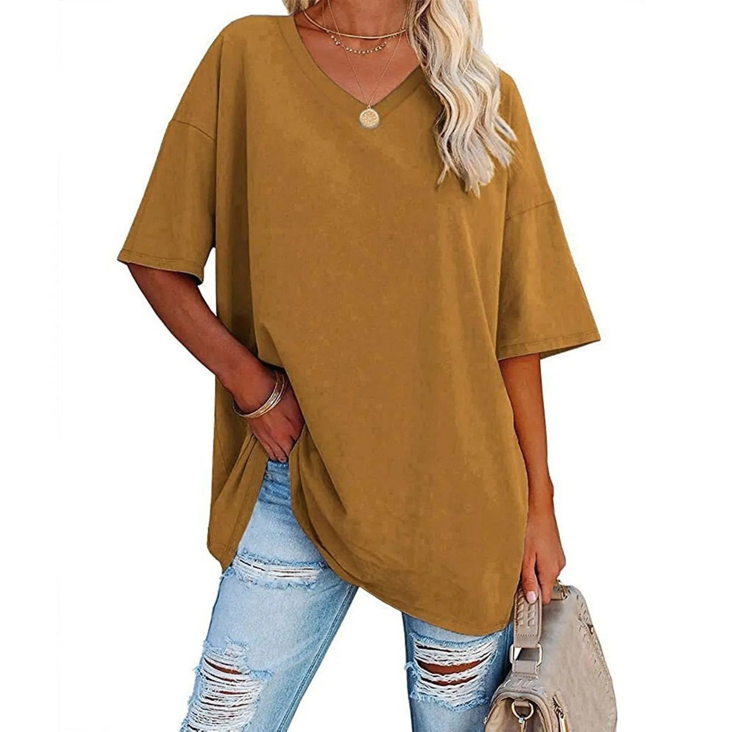 Gisele - Elegant Cotton T-Shirt