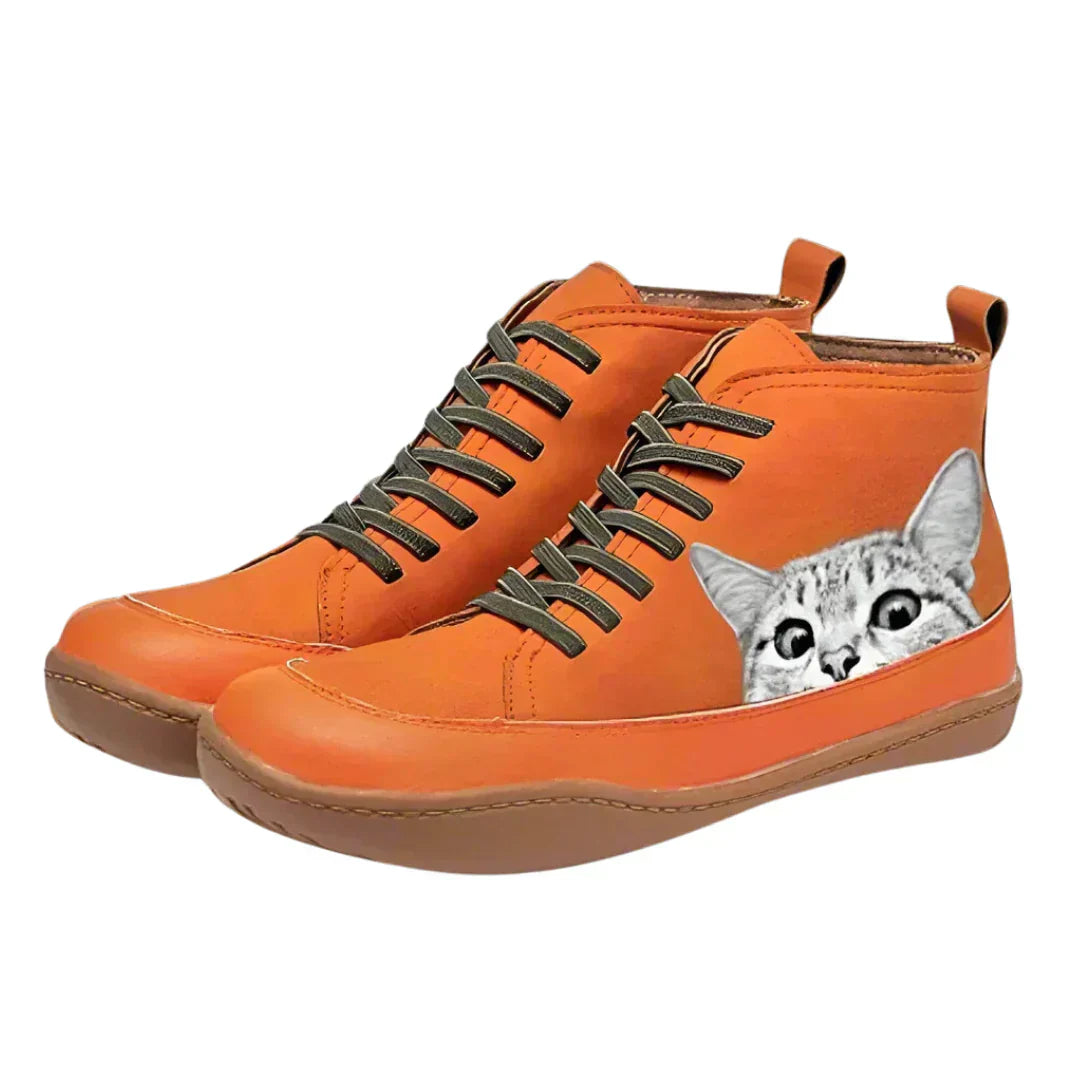 The Fenna Leather Boots