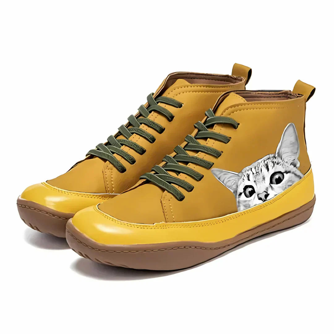 The Fenna Leather Boots