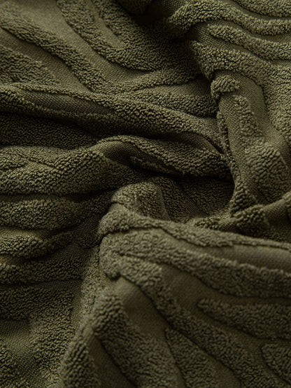 Animal Texture Terry Cuban Shirt