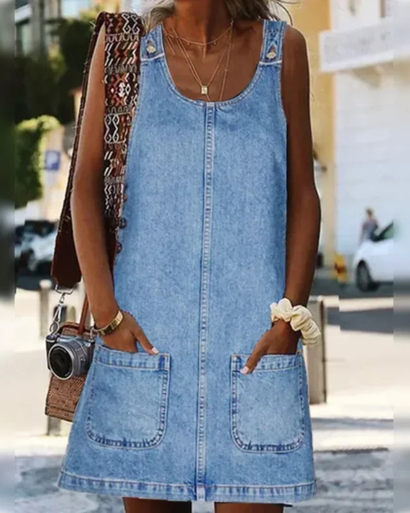 Maveo – The Sigrid Denim Dress