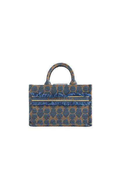 Denim Tote Shoulder Bag