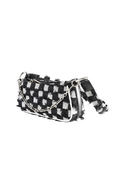 Checkerboard Chain Top Handle Shoulder Bag