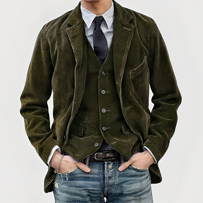 Tommy| 2-Piece Suit Blazer and Vest