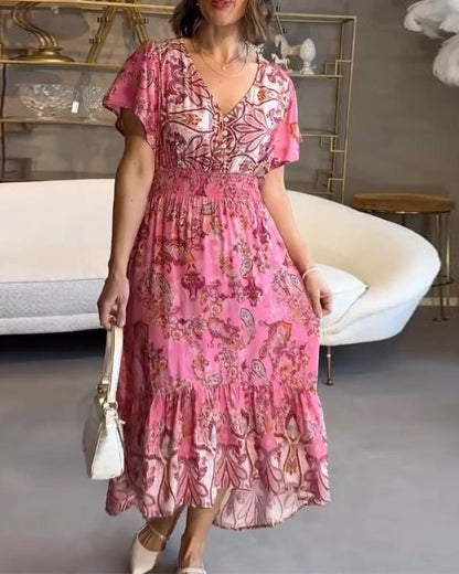 Commuter Fashion Printed Dress
