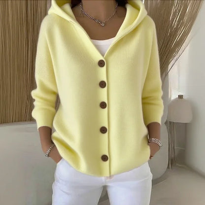 The Atelier Hooded Cardigan