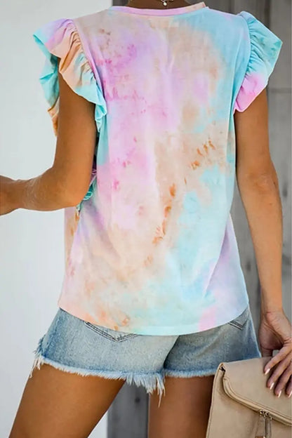 Leopard Print Loose Short-Sleeve T-Shirt