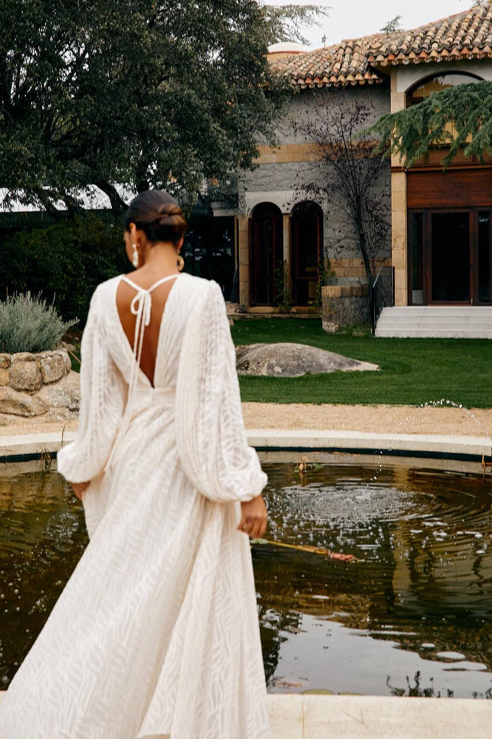 Elyra Cream Maxi Dress