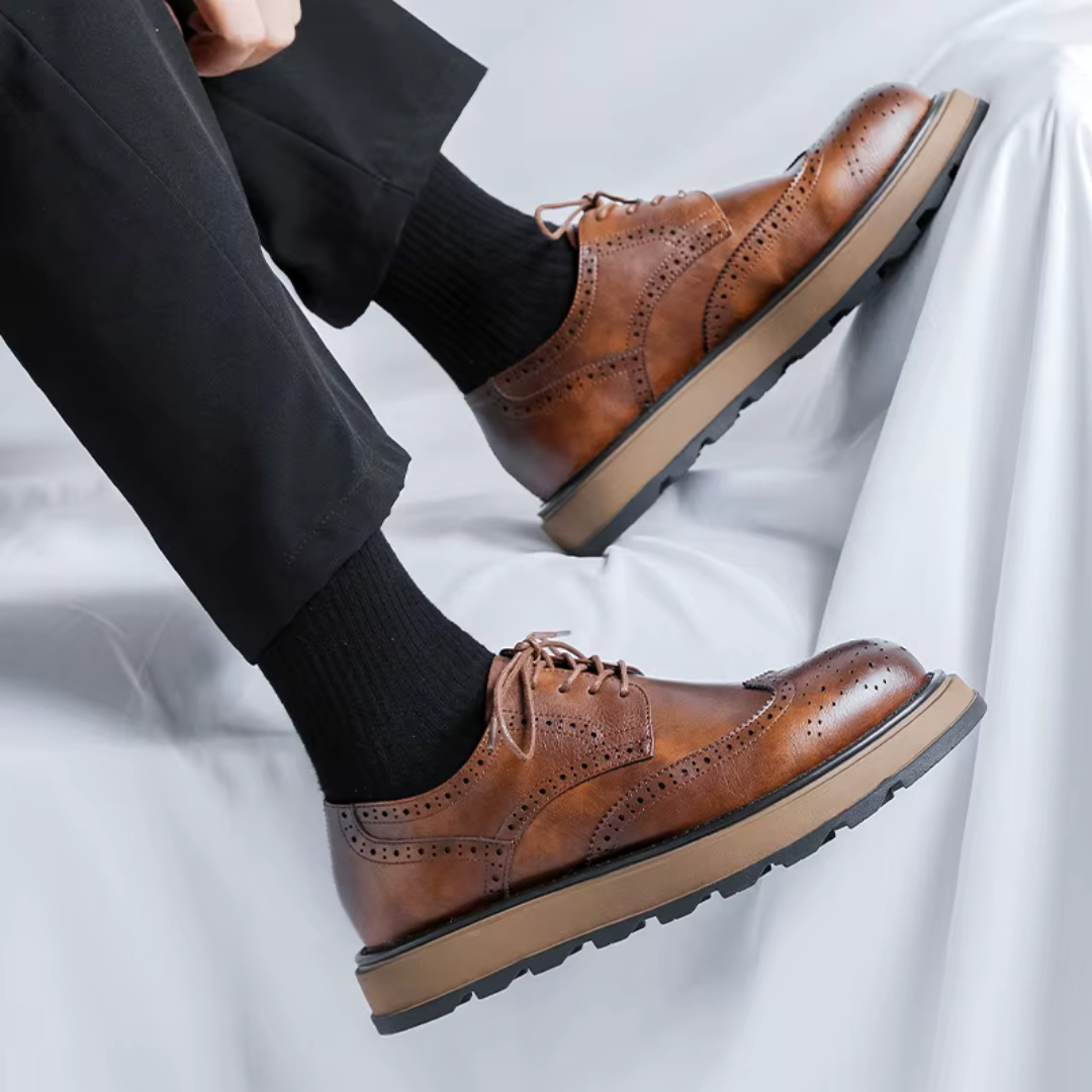 The Bravello Elegant Derby Shoes