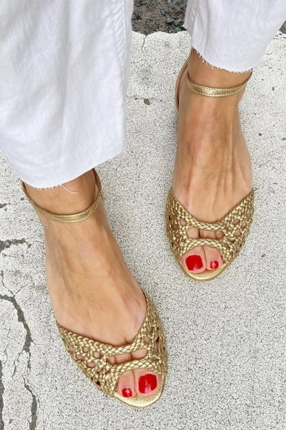 Fiorella sandals in Gold