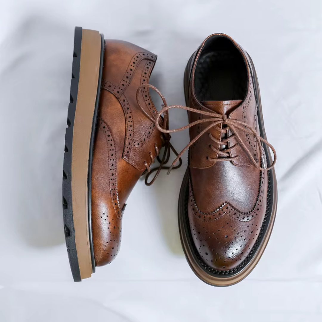 The Bravello Elegant Derby Shoes