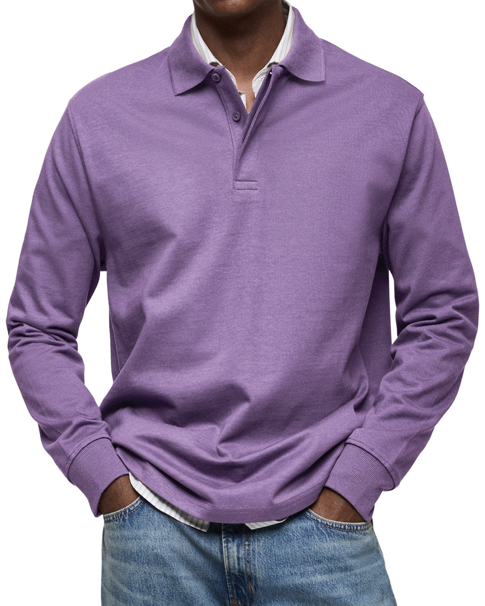 The Ardent Long-Sleeve Polo