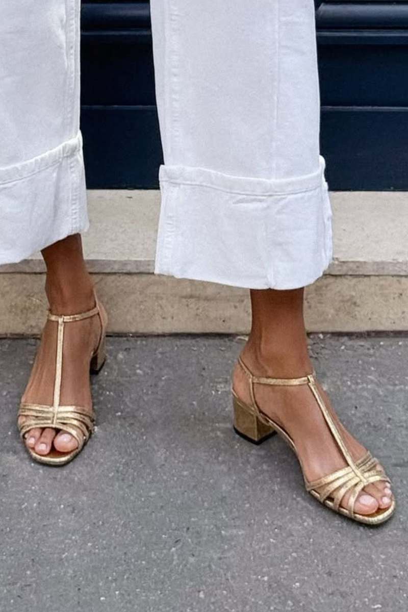 Oriana sandals side view