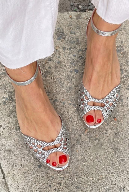 Fiorella sandals in Silver