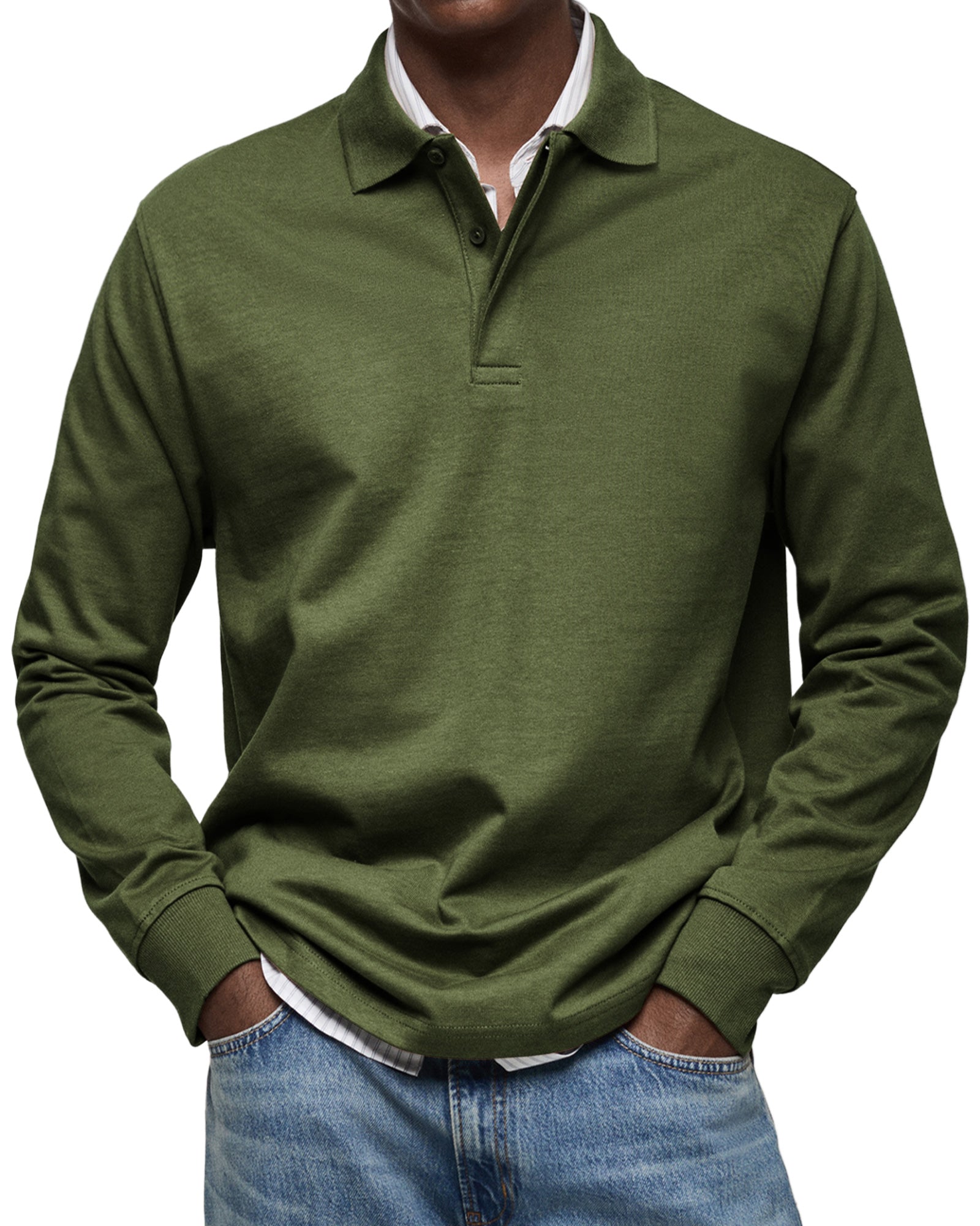 The Ardent Long-Sleeve Polo