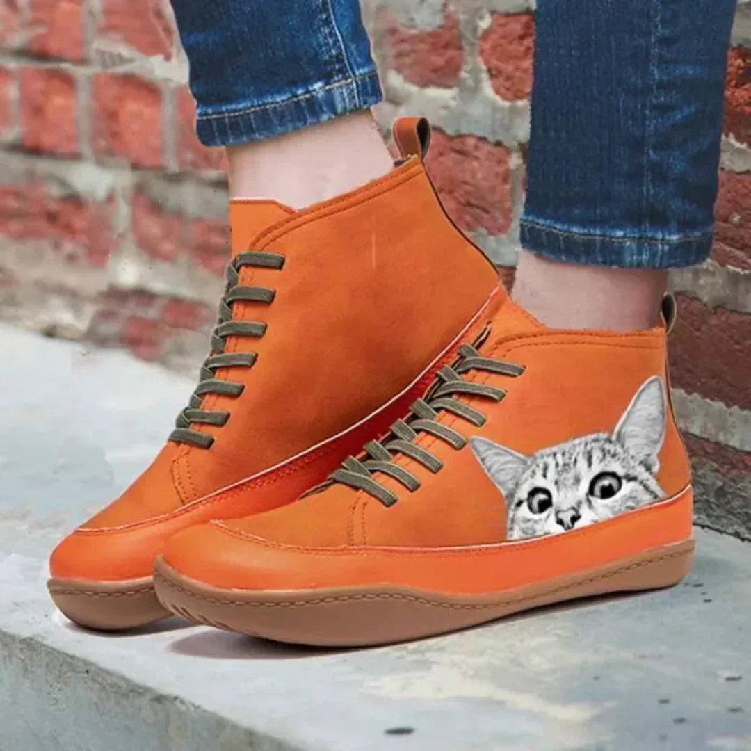 The Fenna Leather Boots