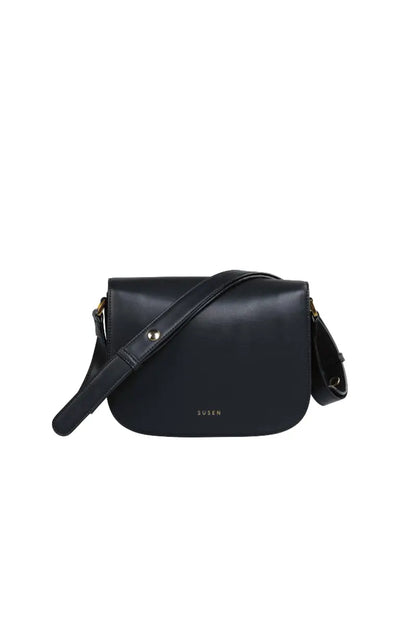 Colorblock Saddle Crossbody Bag