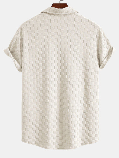 Checkerboard Terry Shirt