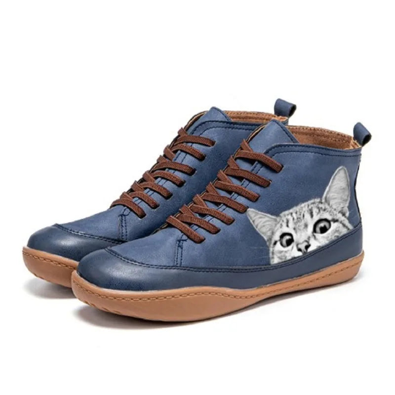 The Fenna Leather Boots