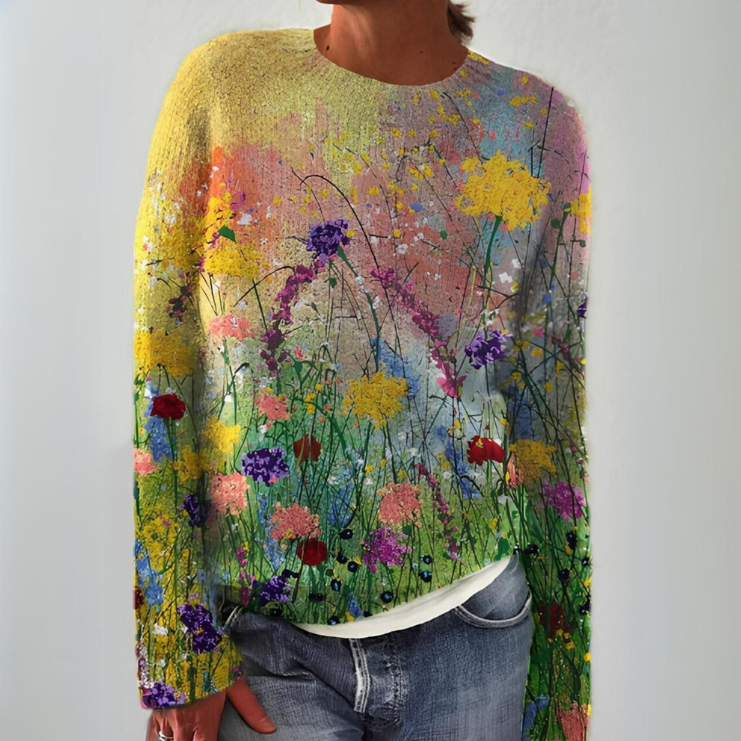 The Cosy - Retro Scandinavian knitted sweater