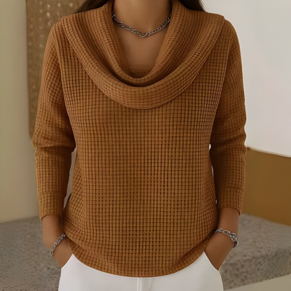 The Serene Waffle Sweater