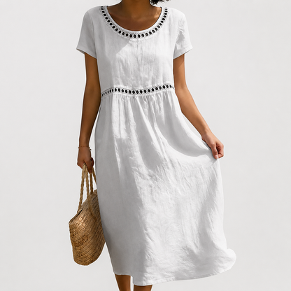 Livia | Embroidered Summer Dress
