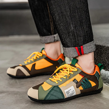 Enzo | Retro Colourblock Trainers