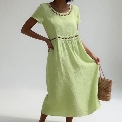 Livia | Embroidered Summer Dress