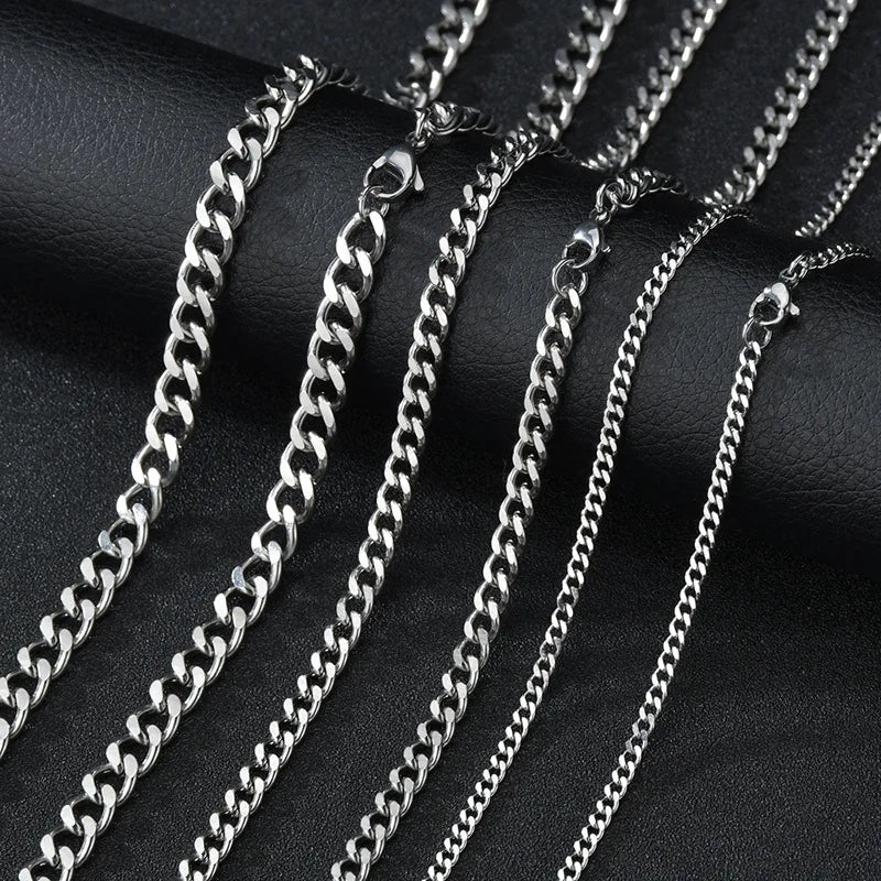 Steel Link Necklace